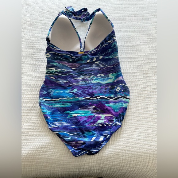 RALPH LAUREN ONE PIECE SWIMSUIT, 14 - Picture 2 of 3